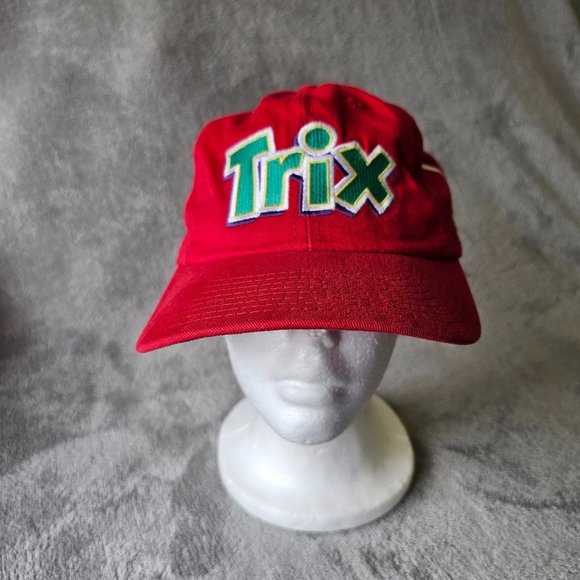 trix Other - Vintage Trix snap back ball cap red embordered Silly Rabbit Made in USA